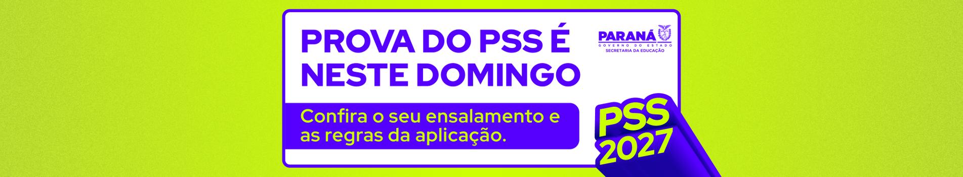 Banner PSS 2027 - Ensalamento e regras de aplicação