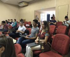 Nesta quarta-feira (14/03), foi realizado nas dependências da Unespar o I Seminário Regional Unespar/Escola - “Discutindo os conteúdos estruturantes para o ingresso na universidade”