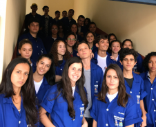 Alunos do Curso Pronatec/Mediotec em Administração têm aula inaugural e recebem kits escolares