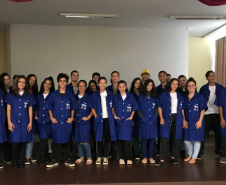 Alunos do Curso Pronatec/Mediotec em Administração têm aula inaugural e recebem kits escolares