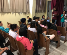 Alunos do Curso Pronatec/Mediotec em Administração têm aula inaugural e recebem kits escolares