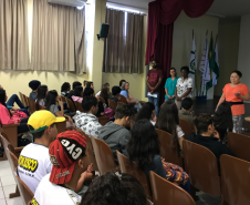 Alunos do Curso Pronatec/Mediotec em Administração têm aula inaugural e recebem kits escolares
