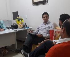 Equipe do NRE de Campo Mourão recebe presidente da FUNDEPAR e encaminha demandas