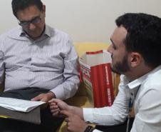 Equipe do NRE de Campo Mourão recebe presidente da FUNDEPAR e encaminha demandas