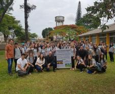 No dia 13/11/2019, no C.E. Santos Dumont, município de Campina da Lagoa, em parceria com a UTFPR – campus de Campo Mourão, aconteceu o “Dia da Astronomia na Escola”, o qual faz parte de um projeto global da União Internacional Astronômica em comemoração aos seus 100 anos (IAU100), com a visão de mobilizar a comunidade astronômica para organizar atividades na escola