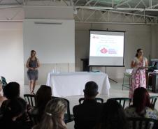 Nesta terça feira(03), foi realizado o Seminário de encerramento da Formação Conexão Professor da Educação Especial, do NRE de Campo Mourão, coordenado pelas Professoras Ana Alice Machado Tonolo e Silvana Maria Vieceli de Souza.