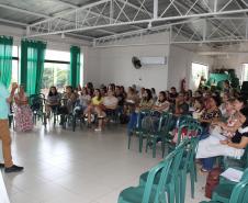 Nesta terça feira(03), foi realizado o Seminário de encerramento da Formação Conexão Professor da Educação Especial, do NRE de Campo Mourão, coordenado pelas Professoras Ana Alice Machado Tonolo e Silvana Maria Vieceli de Souza.