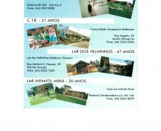 Colabore com o Fundo Municipal dos Diretos da Criança e do Adolescente e/ou com o Fundo Municipal do Idoso. Deixe parte do seu imposto em nossa cidade e nos ajude na transformação de vidas através de nossos projetos sociais.
Emissão do boleto até 27/12/2019 com recolhimento até 30/12/2019.
CNPJ FMDCA : 14.030.884/0001-31
Conta BB 0406-5 C/C 56.982-8
CNPJ FMI: 22.843.436/0001-85
Conta BB 0406-5 C/C 66.322-0
