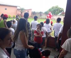 Aconteceu no dia 18 de dezembro de 2019 na Escola Santa Teresinha – EIEF – Modalidade Educação Especial – Mantida pela Associação de Pais e Amigos dos Excepcionais de Campina da Lagoa-Pr e jurisdicionada ao Núcleo Regional de Campo Mourão-Pr ,a solenidade de Formatura dos alunos da Educação Infantil – Pré Escolar e Festa de Natal. 