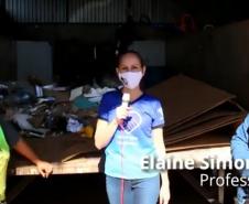 "De óleos no futuro" trata-se de um antigo projeto do Colégio Estadual Olavo Bilac do município de Peabiru, que neste ano foi implementado sob a coordenação da Professora de Ciências, Elaine Aparecida Simonelli Janguas, com as turmas 6 ºA, 6ºB e 6ºD. O 
 nome foi escolhido pela Equipe Gestora, devido agora o município de Peabiru, possuir um veículo específico para coletar nas residências o óleo de cozinha usado.