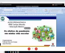 A equipe de Educação Básica do NRE de Campo Mourão lançou nesta última terça-feira, 22 de setembro, a ideia da produção de um e-book composto por Relatos Pessoais e Desenhos produzidos por alunos da rede estadual.