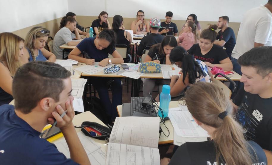 Professores de Matemática do NRE de Campo Mourão, retomam Grupo de Estudos