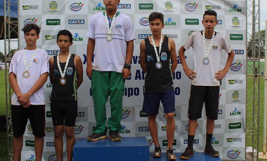 Alunos/Atletas da Rede Pública Estadual, marcam presença no XXIII Festival de Atletismo