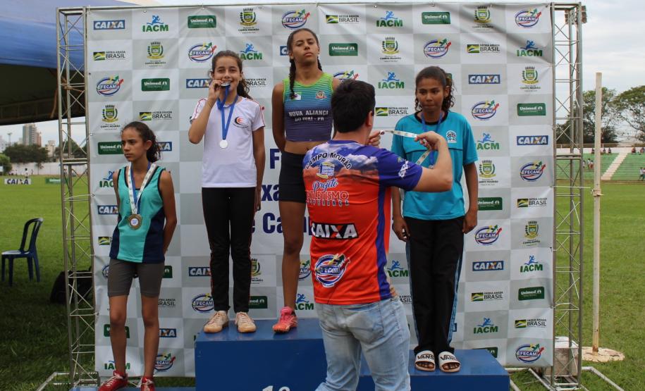 Alunos/Atletas da Rede Pública Estadual, marcam presença no XXIII Festival de Atletismo