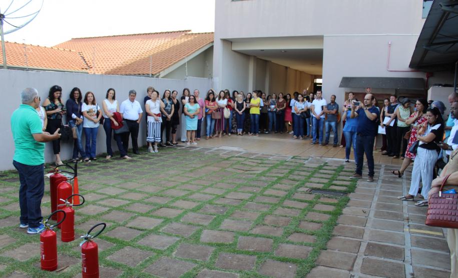 Cultura de prevenção: NRE de Campo Mourão realiza Plano de Abandono