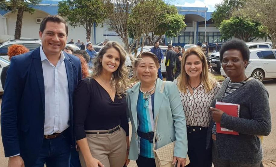 Equipe do NRE de Campo Mourão recebe presidente da FUNDEPAR e encaminha demandas