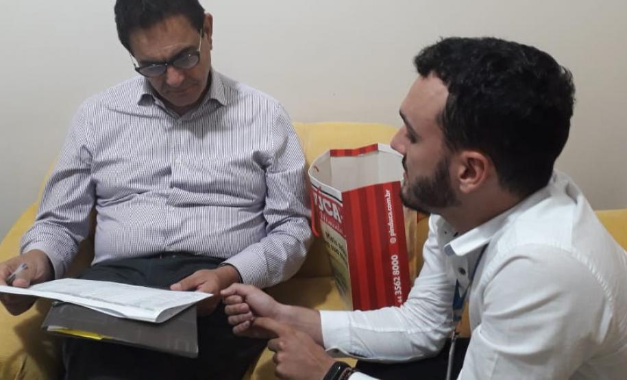 Equipe do NRE de Campo Mourão recebe presidente da FUNDEPAR e encaminha demandas