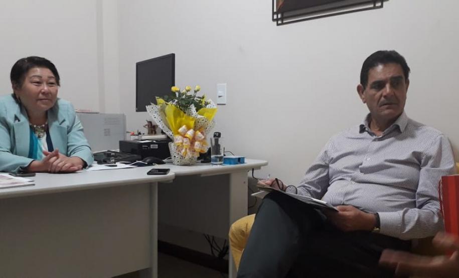 Equipe do NRE de Campo Mourão recebe presidente da FUNDEPAR e encaminha demandas