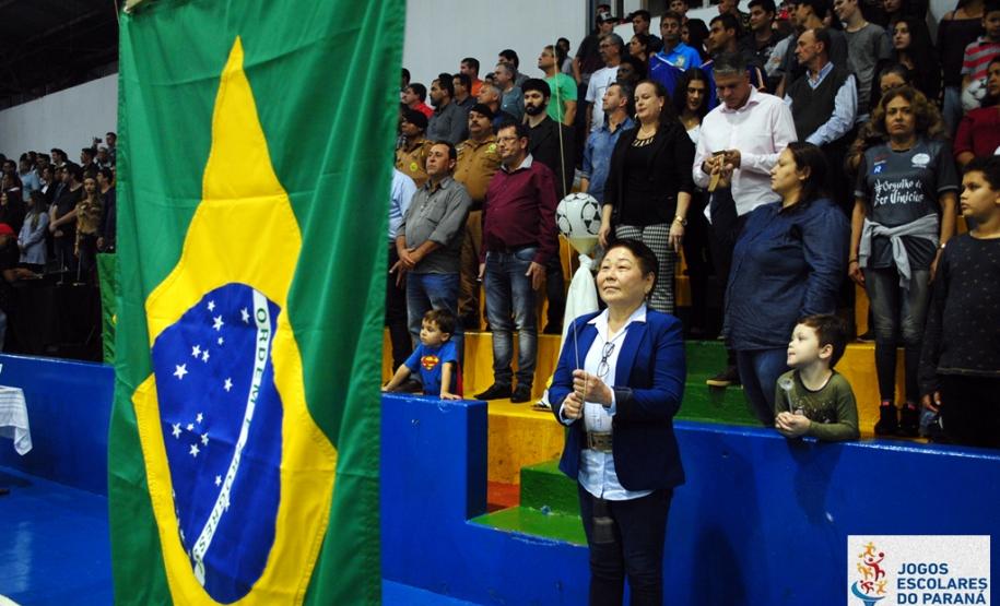 Jogos Escolares - Ginásio lotado, muita festa e alegria em Roncador, na abertura da fase regional dos 66º JEPS