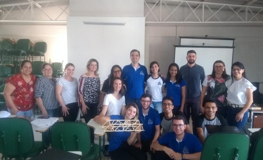 Estudantes matriculados no 9º ano do Ensino Fundamental da Rede Estadual participarão de projeto de Construção de Pontes de Palito de Picolé.