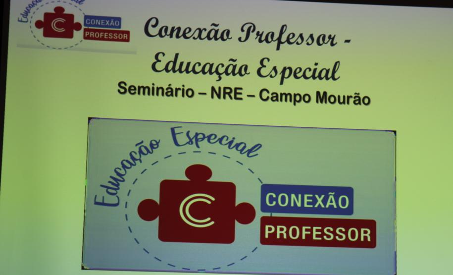 Nesta terça feira(03), foi realizado o Seminário de encerramento da Formação Conexão Professor da Educação Especial, do NRE de Campo Mourão, coordenado pelas Professoras Ana Alice Machado Tonolo e Silvana Maria Vieceli de Souza.
