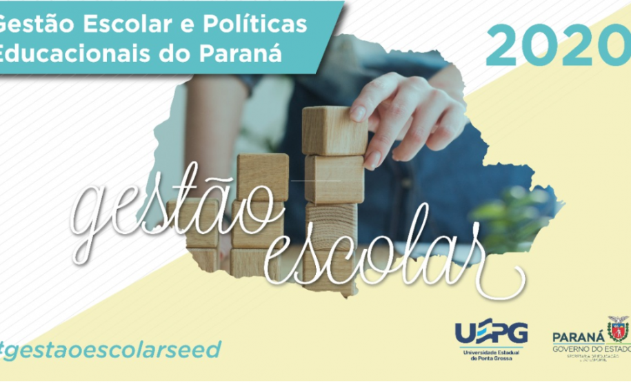 Inscrições para Curso EaD de Gestão Escolar e Políticas Educacionais continuam abertas Continuam abertas as inscrições para o Curso de Gestão Escolar e Políticas Educacionais do Paraná, da Secretaria de Estado da Educação e do Esporte (Seed). O curso é obrigatório para servidores interessados em se candidatar às funções de diretor e diretor auxiliar nas escolas estaduais. A inscrição pode ser feita até 20 abril neste link. Por conta da crise do coronavírus, o cronograma previsto inicialmente para o curso foi alterado e pode ser conferido no edital de abertura retificado.