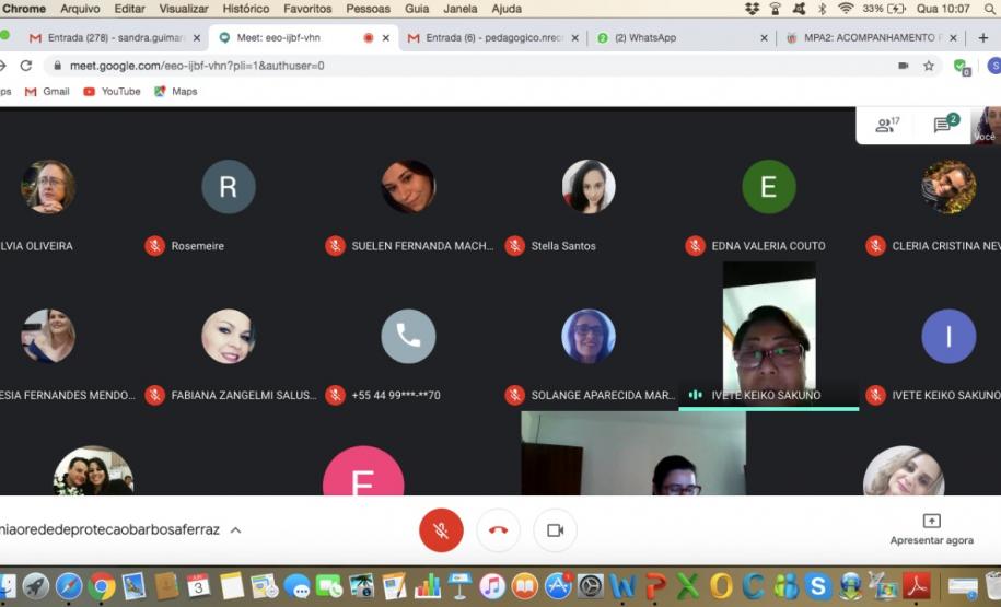 NRE CAMPO MOURÃO ORGANIZA REUNIÕES COM OS SEGMENTOS QUE COMPÕEM A REDE DE PROTEÇÃO As reuniões estão sendo realizadas com os segmentos que compõe a Rede de Proteção por Comarca. Tem por objetivo articular e efetivar o trabalho da Rede de Proteção na busca pelos alunos evadidos da escola.
