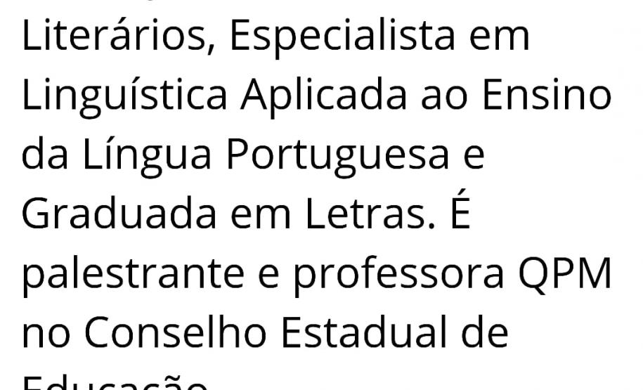 PAPO DAS 10 Papo das 10: Próxima Segunda (21/09/2020) às 10h no canal Dr. John (Profº João Alessandro) n o YouTube.
Papo sobre vida acadêmica e profissional, dicas de gramática, literatura e redação com a Professora Doutora Terezinha Lima que já trabalhou no NRE de Campo Mourão e hoje trabalha SEED.
Segue o link para :
https://www.youtube.com/watch?v=2rjjJDoCrtA