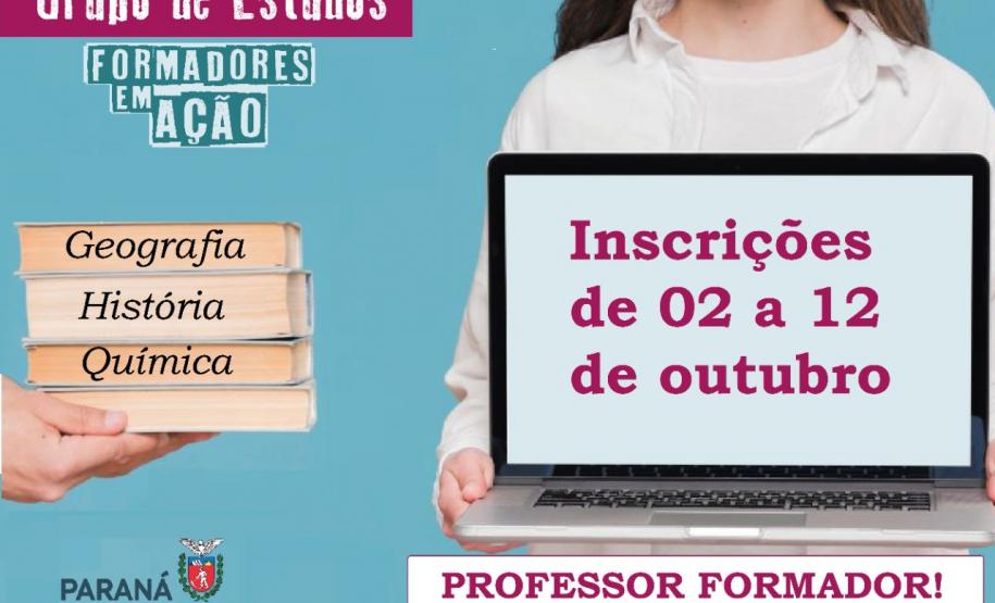 Grupo de Estudos Formadores em Ação Não perca a oportunidade de fazer parte do Grupo de Estudos Formadores em Ação 🎯