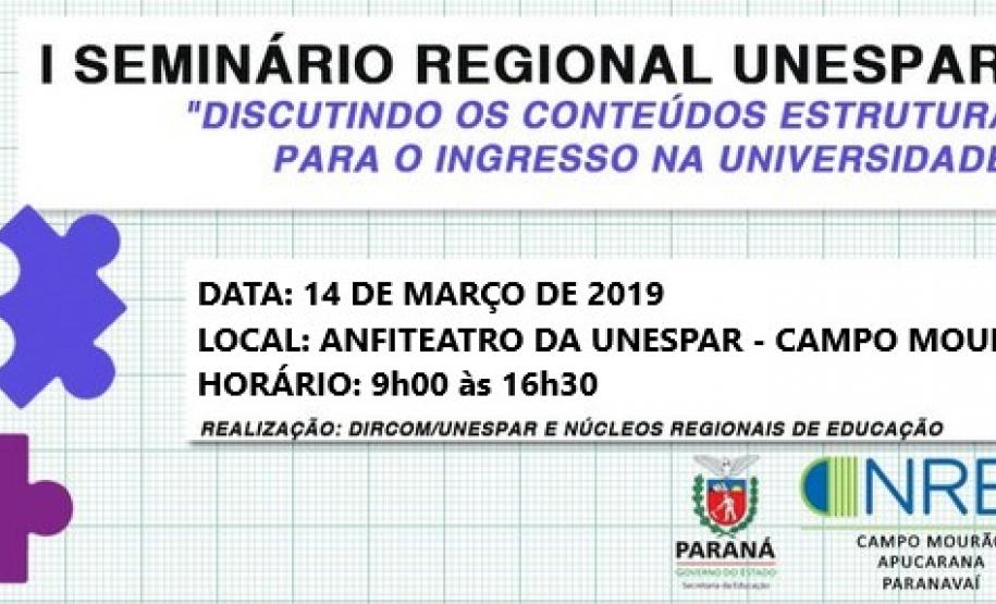 Seminário Regional Unespar/Escola
